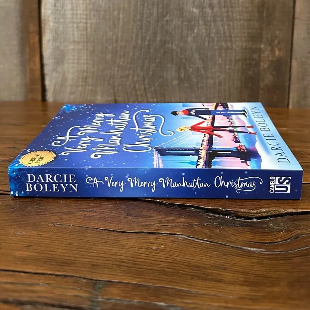 A Very Merry Manhattan Christmas by Darcie Boleyn Paperback Book Holiday Romance